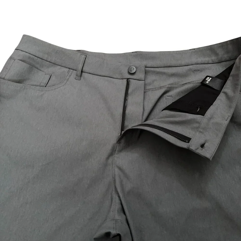 Public Rec Workday Pants Mens 38x30 (Fits 38x29) 5-Pockets Performance Gray